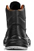 BUILD high ankle leather boots with metallic toe cap and metallic puncture resistant insert