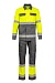 PROZHEKTOR hi-vis  work suit, fluorescent yellow and grey