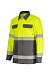 PROZHEKTOR hi-vis  work suit, fluorescent yellow and grey