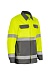 PROZHEKTOR hi-vis  work suit, fluorescent yellow and grey