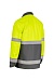 PROZHEKTOR hi-vis  work suit, fluorescent yellow and grey