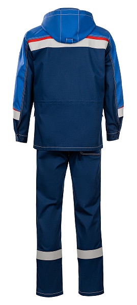 MEGATEC men's antistatic  work suit for protection against petrochemicals and short-time flame exposure