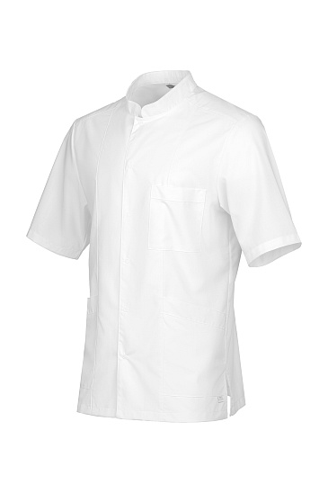 PANACEA men's scrub top, white