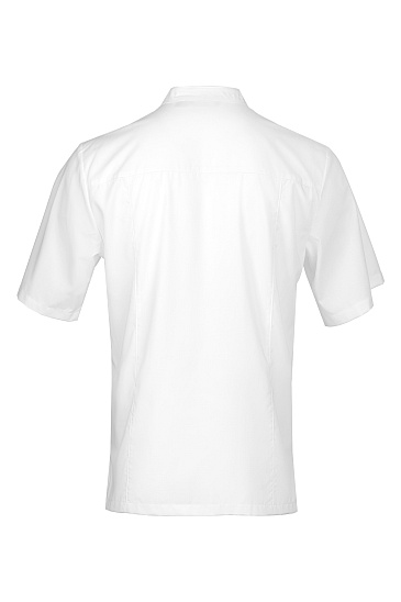 PANACEA men's scrub top, white