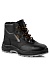 BUILD insulated high ankle leather boots with metallic toe cap and metallic puncture resistant midsole